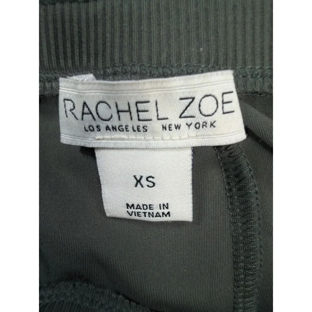 Rachel Zoe Los Angeles New York Joggers Womens XS‎ Drawstring Olive Green